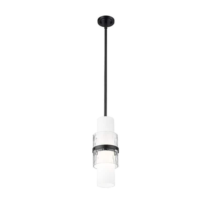 Z-Lite 1946P-ROD Cayden 7" Wide Mini Pendant