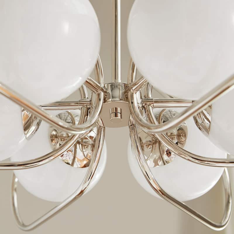Quorum International 6137-6 Belmont 6 Light 30" Wide Chandelier