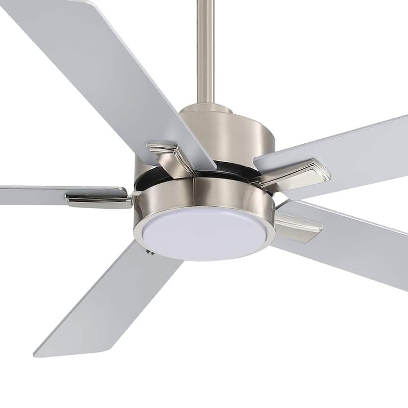 52 inch 5 Blade LED Ceiling Fan with Remote and Light Kit