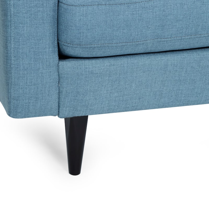 Adderbury Contemporary 3-seat Tufted Fabric Sofa by Christopher Knight Home