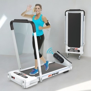 2 in 1LED Display Walking Running Jogging Under Desk Treadmill - Bed ...