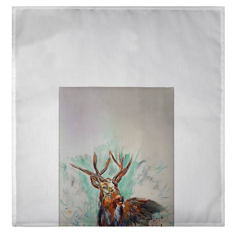 Buck in Fall Guest Towel - 20x20