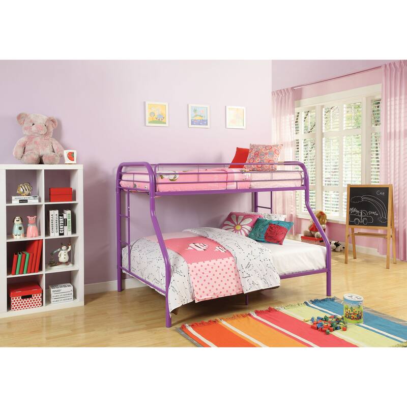 Keane Twin/Full Bunk Bed with Build-In Ladder