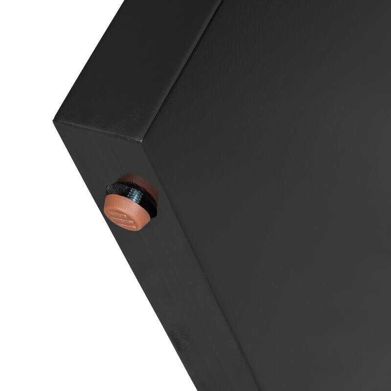 Large 60" Console Table with Geometric Clean Lines Design and Adjustable Feet