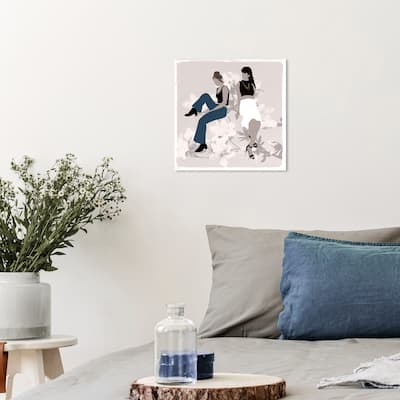 Wynwood Studio Fashion and Glam Their Favorite Styles Gray and Modern & Contemporary Wall Art Canvas Print
