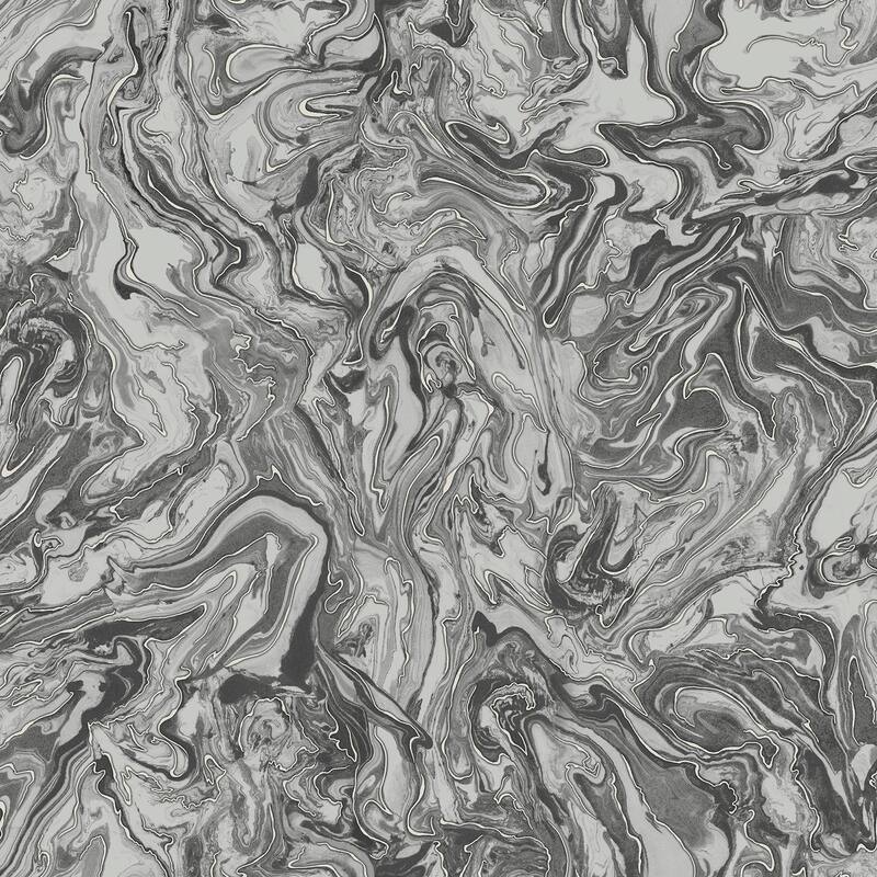 Arthouse Osgood Charcoal Marbled Wallpaper
