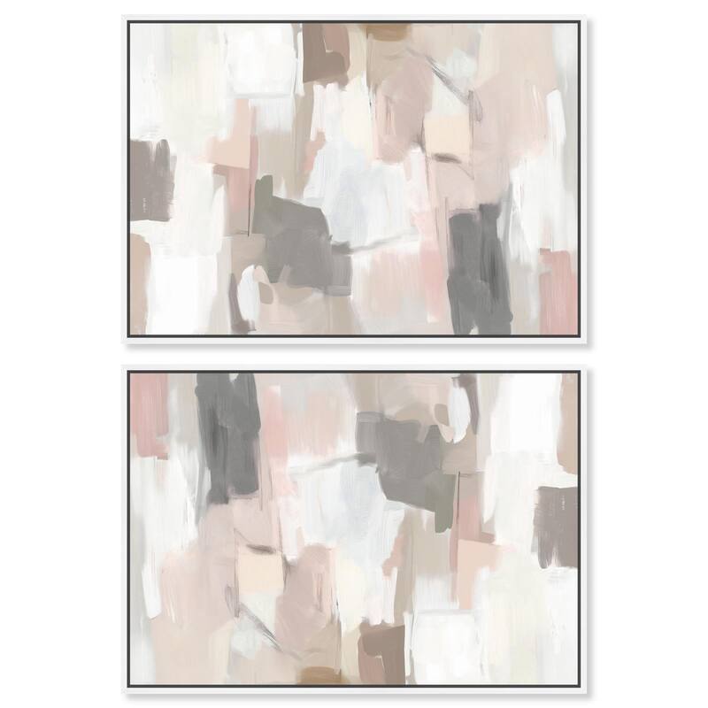 Cobblestone Dreams Canvas by Art Remedy - 20" x 24" - White