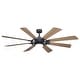 preview thumbnail 9 of 14, Burlington 68 in. Indoor Outdoor Windmill Ceiling Fan with Reversible Blades, LED Light Kit, Remote, 6 Speeds Efficient DC Motor