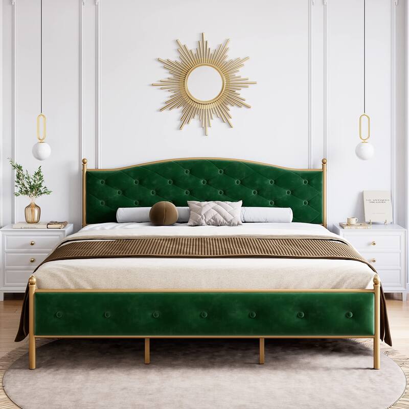 Upholstered Platform Bed