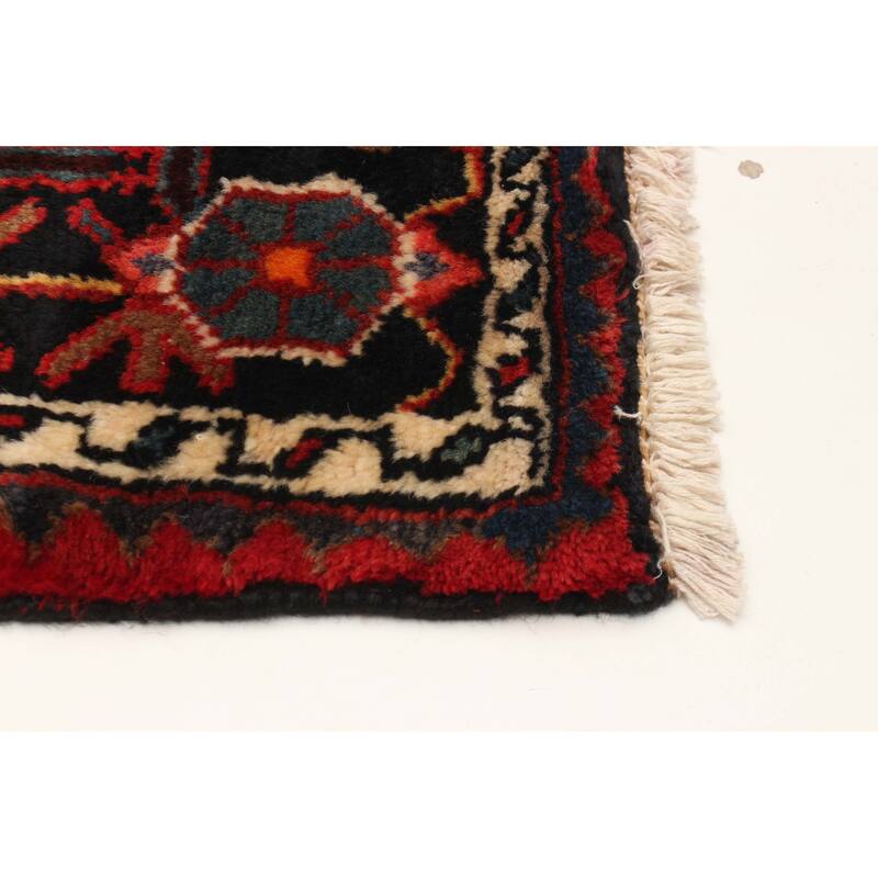 ECARPETGALLERY Hand-knotted Anatolian Vintage Red Wool Rug - 4'4 x 7'9