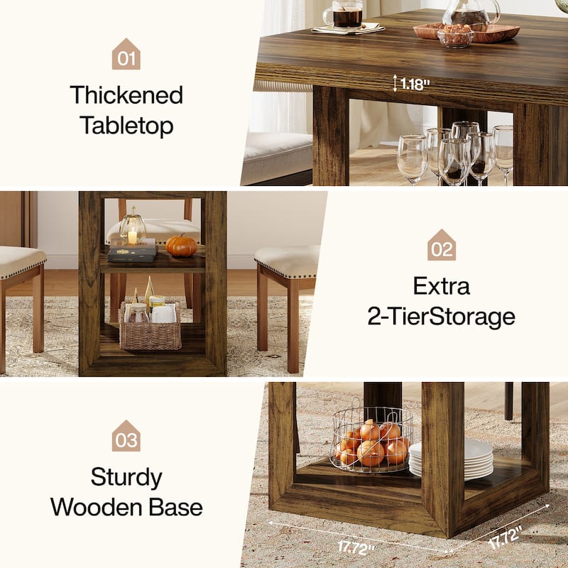 Square Kitchen Table