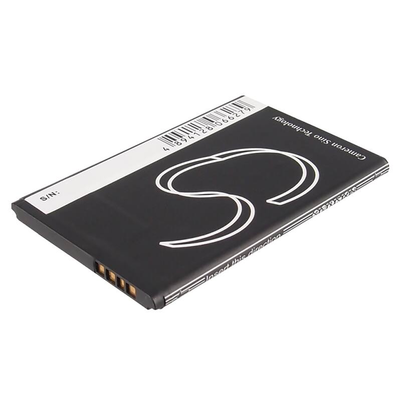 Battery for Vodafone Smart II V860 Alcatel OT-V860 CAB6050000C1 CAB6050001C2 - Black