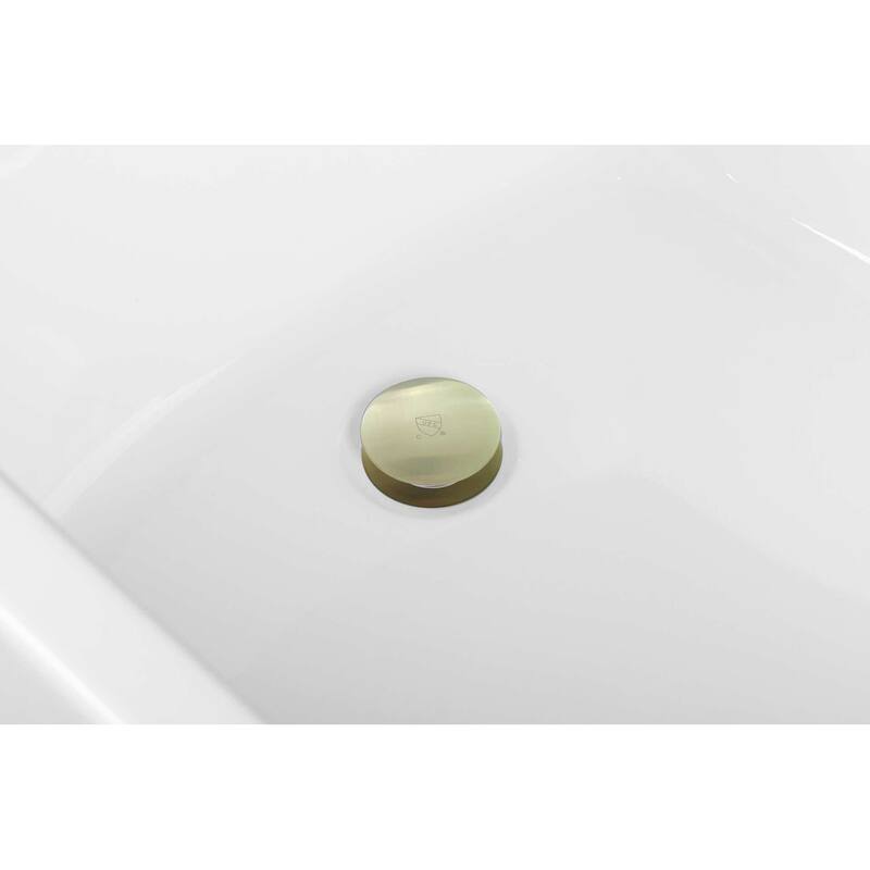 Peter Soaking Single Slipper Rectangular Bathtub in Glossy White