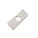 preview thumbnail 4 of 28, Stylish Single-Hole Bathroom Faucet Plate A-801 - 6 1/8"x 2 1/2"