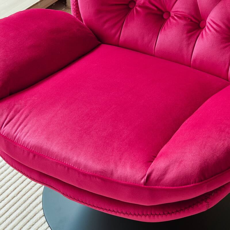 Swivel Leisure Lounge Chair - 33.46 x 31.5 x 32.28