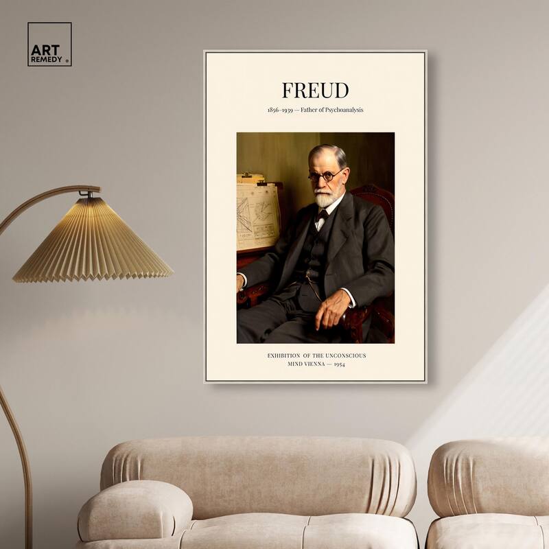 Father of Psychoanalysis Canvas by Art Remedy