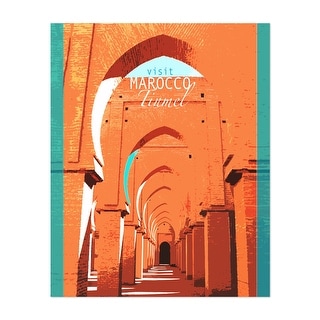 Tinmel Marrakech Safi Morocco Illustrations Building Art Print/Poster ...