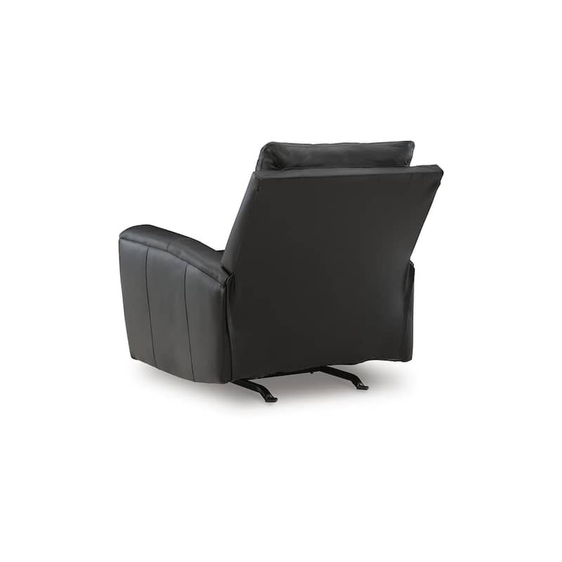 Signature Design by Ashley Glassmere Black Recliner