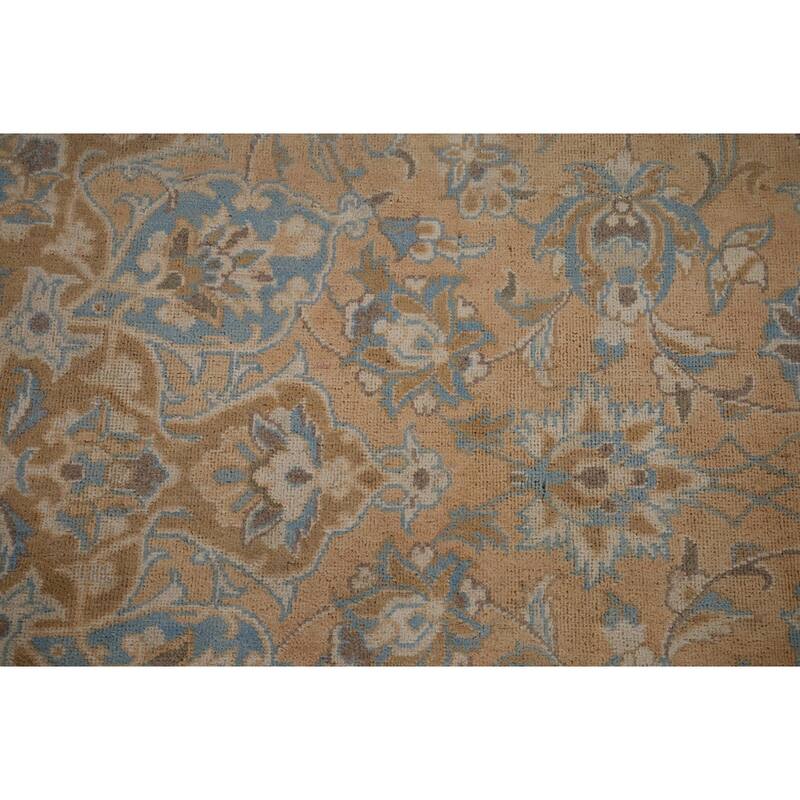 Traditional Najafabad Persian Vintage Rug Handmade Wool Carpet - 11'0" x 16'4"