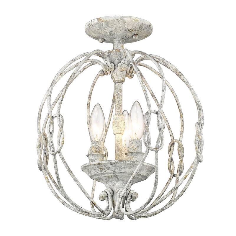Antoinette Semi-Flush - Oyster