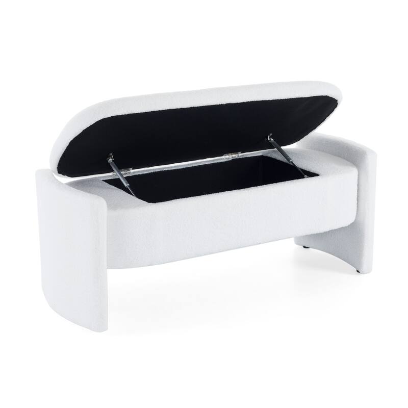 legant Long shaped Storage Ottoman Bench