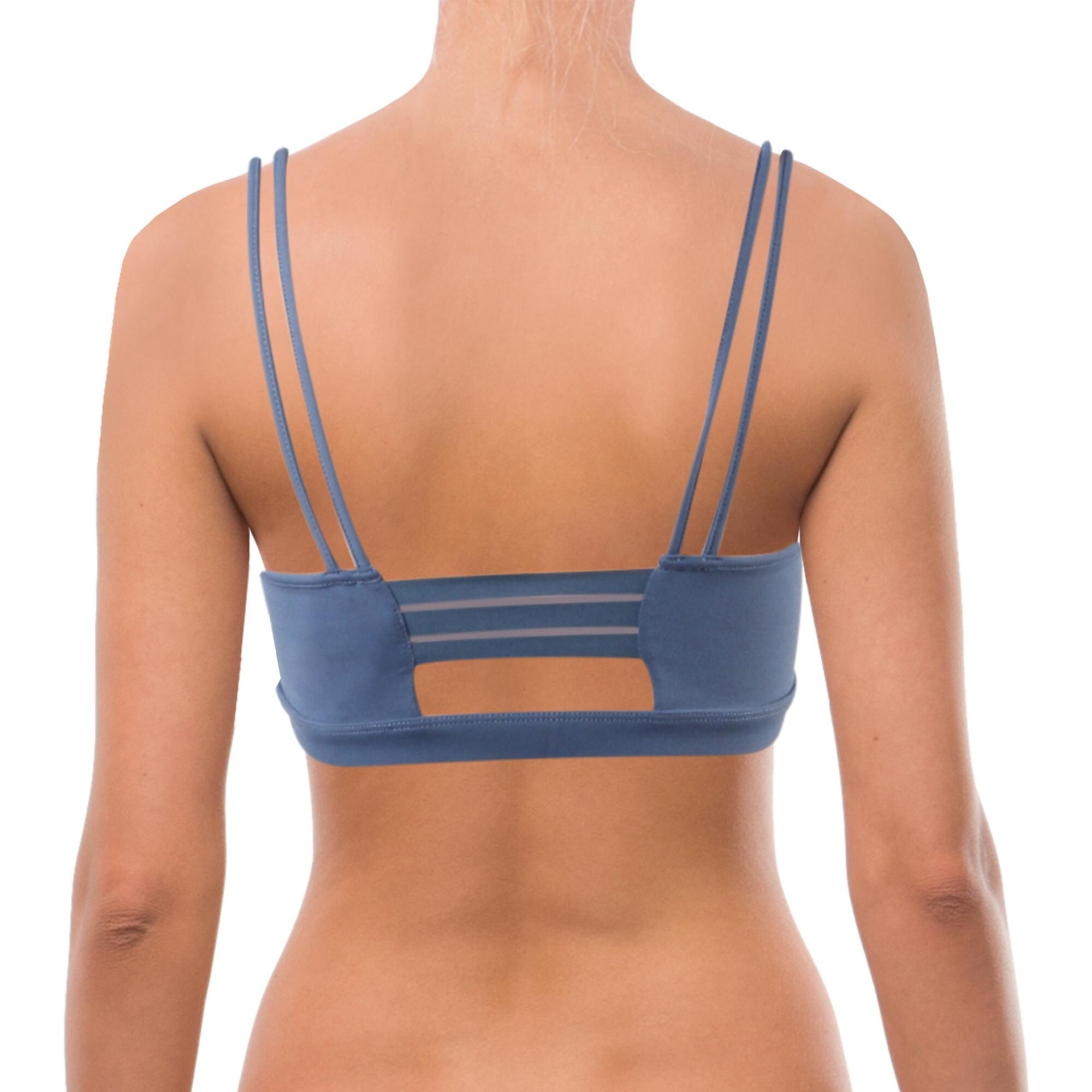 straight back sports bra