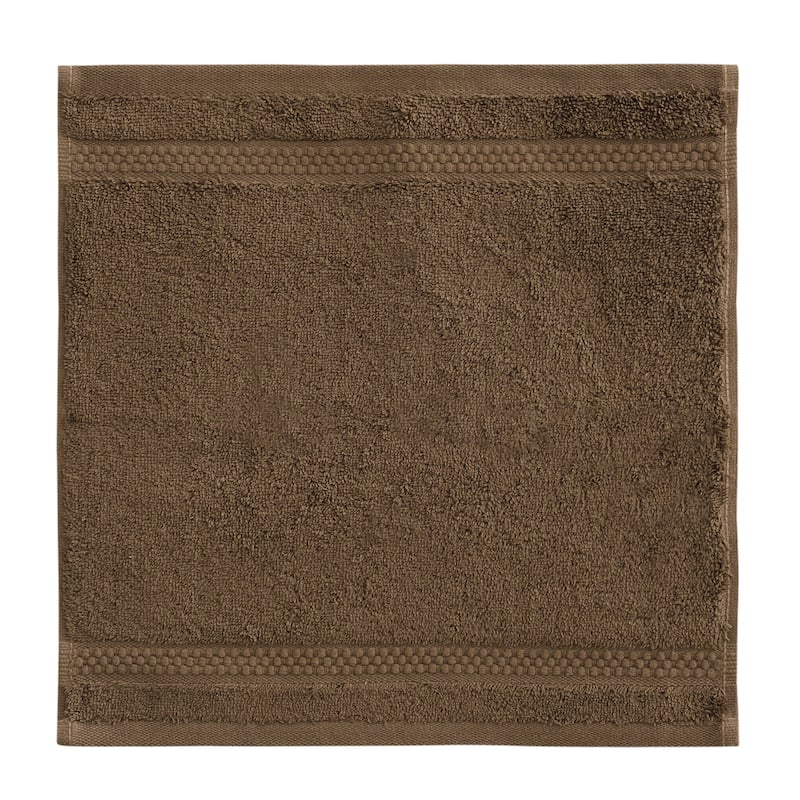 Authentic Hotel and Spa 100 percent Aeagean Long Staple Turkish Cotton STARLIGHT Terry Washcloths (Set of 6)