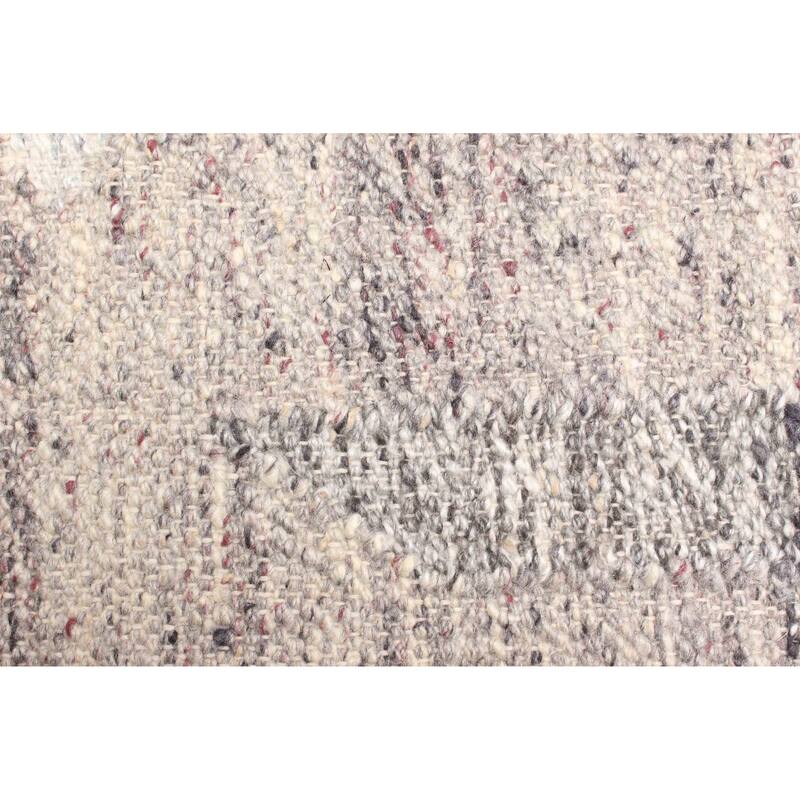 ECARPETGALLERY Flat-Weave Ankara FW Taupe Wool Kilim - 5'6 x 7'3