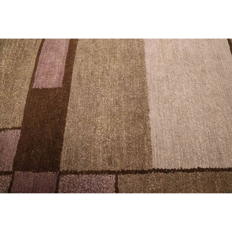 ECARPETGALLERY Hand-knotted Opulence Sage Wool Rug - 4'0 x 5'9