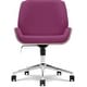 preview thumbnail 31 of 46, Elle Decor Ophelia Low-Back Task Chair in Chrome Finish