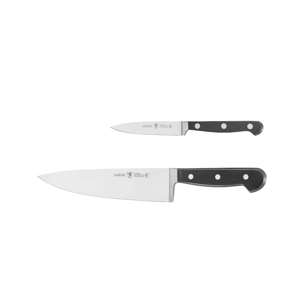 Henckels CLASSIC 2-pc Must Haves Knife Set - Black/Stainless Steel