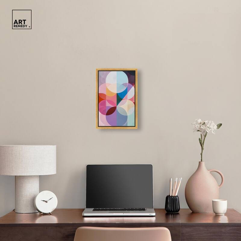 Oneiric Circles III Canvas by Art Remedy