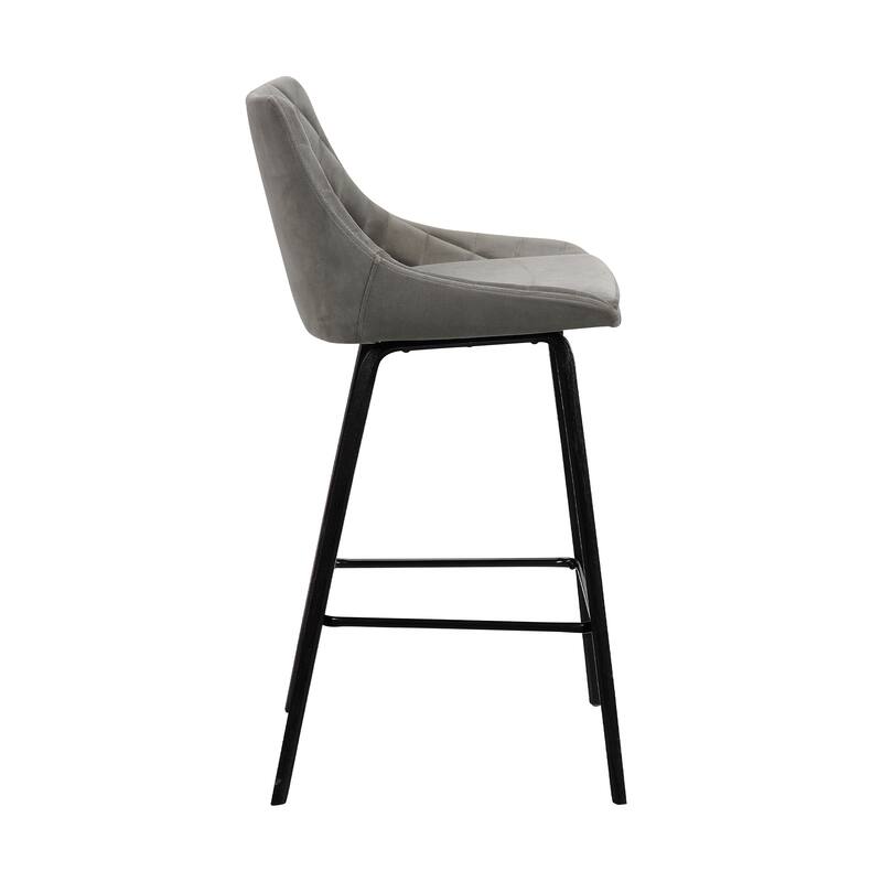 Dani 26" Wood and Faux Leather Counter Stool - 26