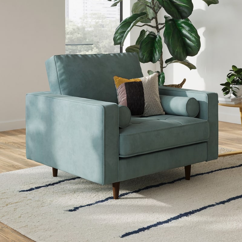 Bloomfield Performance Velvet Arm Chair