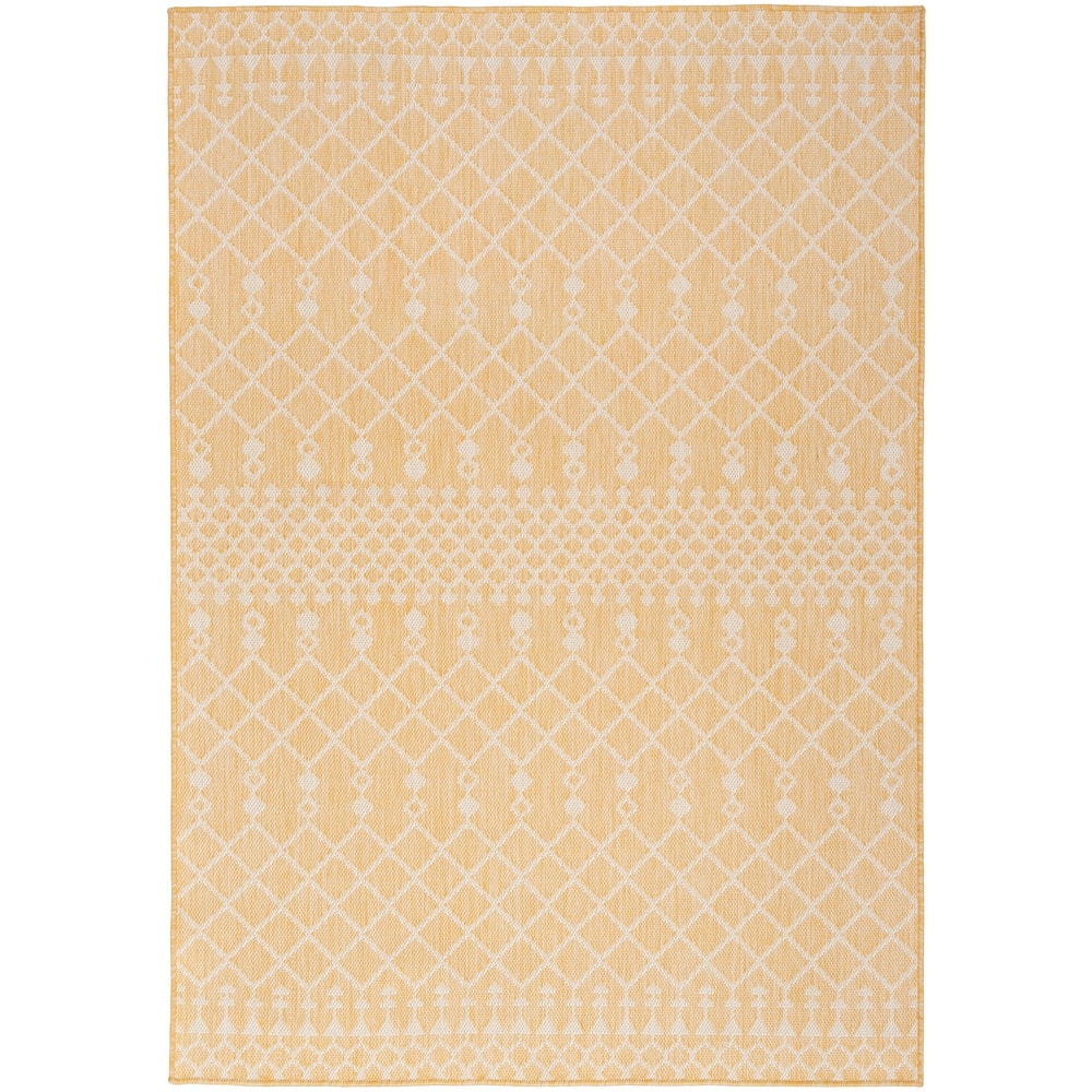 Nourison Selerno Indoor/Outdoor Moroccan Area Rug.