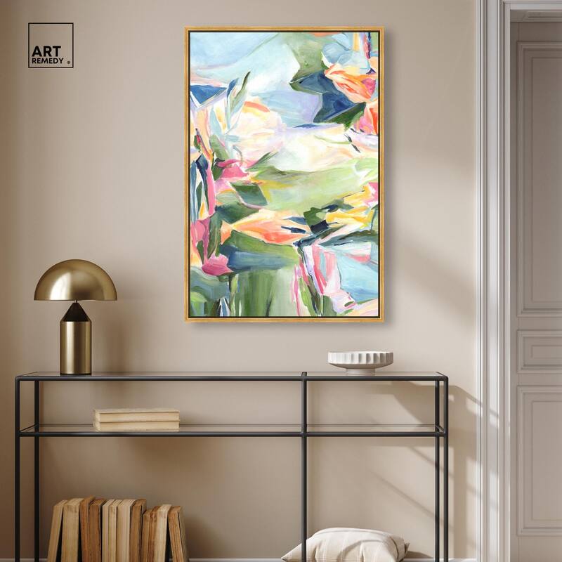 Sunkissed Garden Canvas by Art Remedy