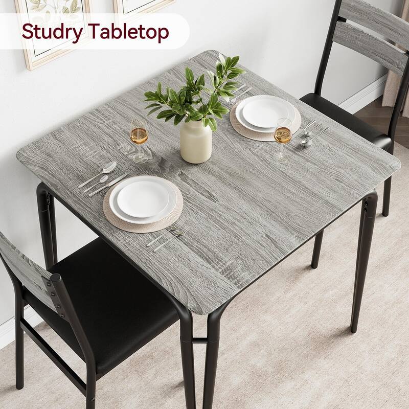 Small Dining Table Set for 2