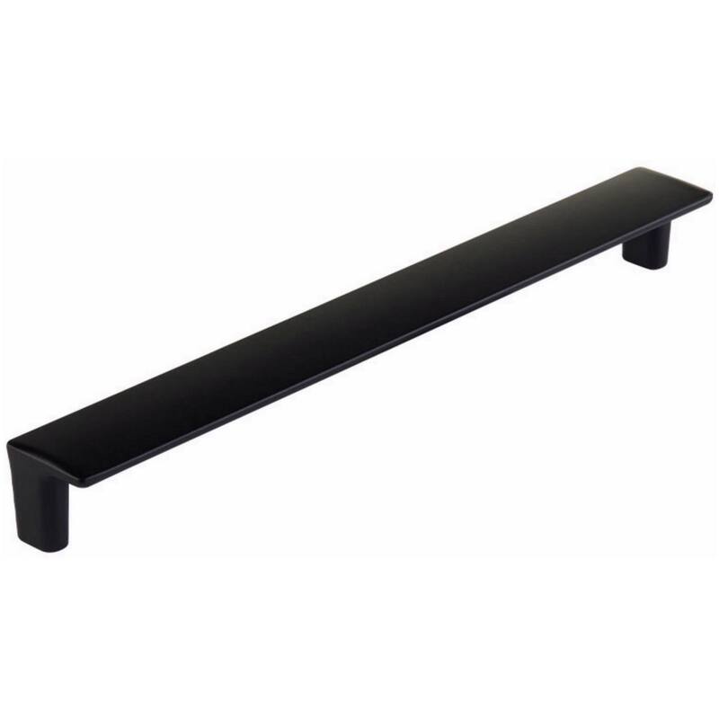 Schaub and Company 211037 Suave 8-7/8" Center to Center Modern Tab - Matte Black