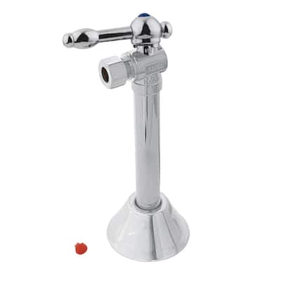 Kingston Brass Vintage 5-1/2 Inch Tall Angle Stop with 1/2 Inch Sweat,