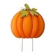 preview thumbnail 22 of 47, Glitzhome Metal Rusty Yard Stake or Standing Decor or Hanging Decor Oversized Pumpkin