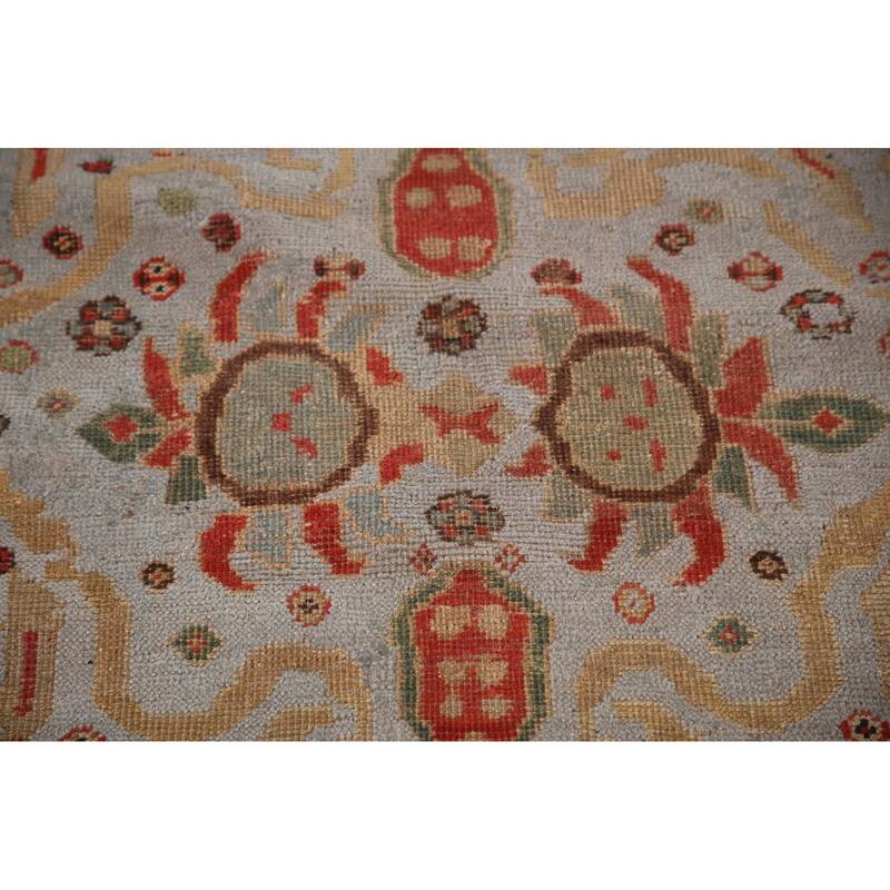 Sultanabad Ziegler Persian Large Rug Handmade Wool Carpet - 10'9" x 17'0"