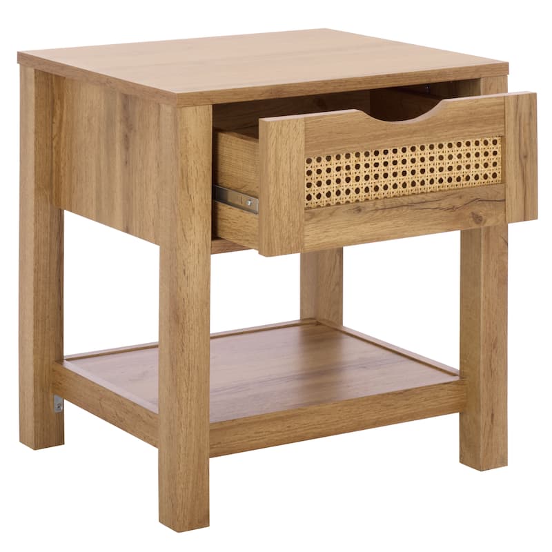 SAFAVIEH Home Seeley 1-Drawer Nightstand