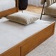preview thumbnail 2 of 11, Acadia Twin Daybed with Twin Trundle in Light Toffee