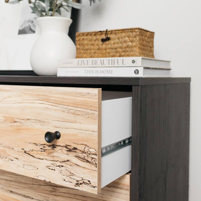 Signature Design by Ashley Piperton Woodgrain 6-drawer Dresser