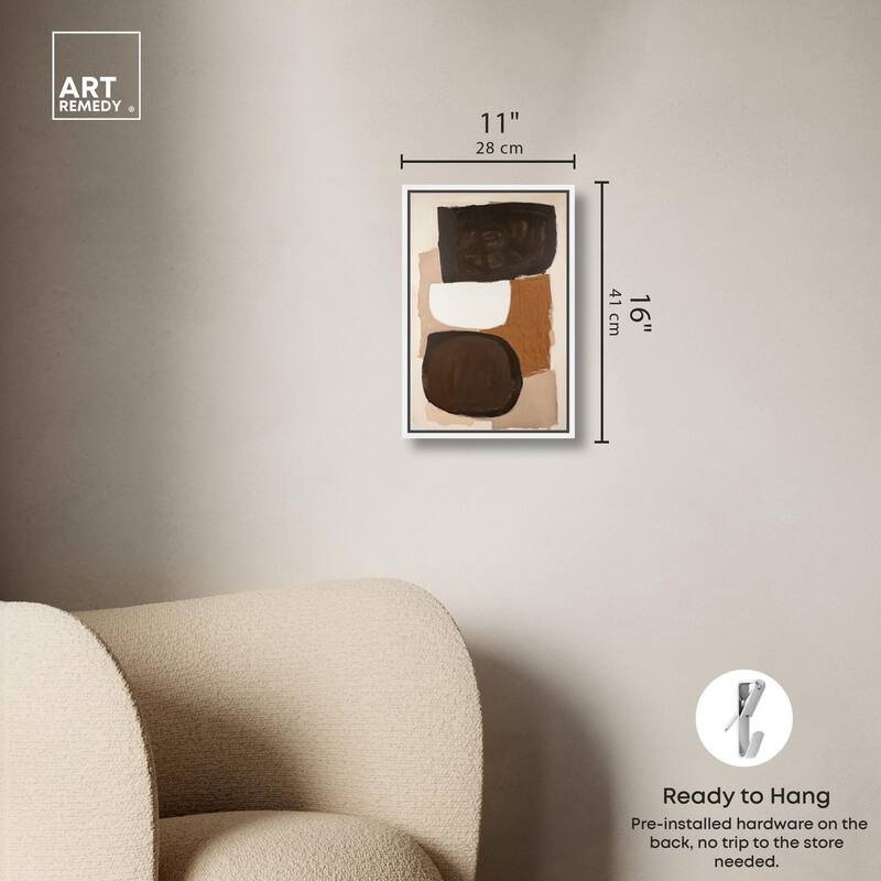 Asymmetrical Balance II Canvas by Art Remedy