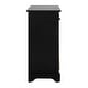 preview thumbnail 10 of 8, SAFAVIEH Herman 6-Drawer Black Storage Unit - 29.9” x 13” x 26”