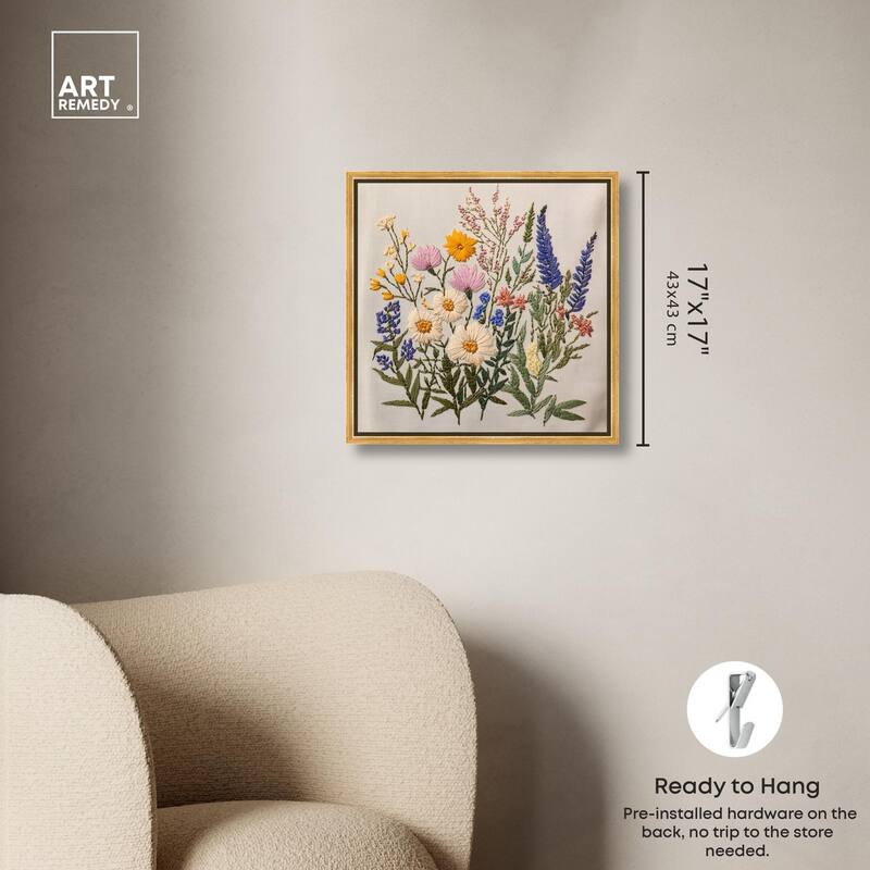 Needlepoint Prairie Posy Canvas by Art Remedy