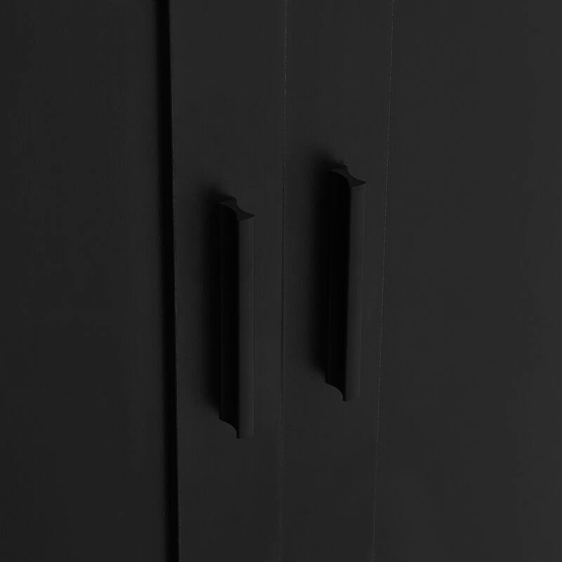 Storage Cabinet with Two Doors and Adjustable Shelf