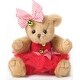 preview thumbnail 1 of 4, Bearington Jingle Toes Christmas PlushTeddy Bear Elf Stuffed Animal Beige/Gold/Red - 14 x 14