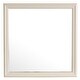 preview thumbnail 1 of 3, Offex 38 in.x 38 in. Classic Square Wood Framed Dresser Mirror - Beige - 1"L x 38"W x 38"H
